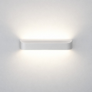 Applique da parete led 20w cct 3000k 4000k dimmerabile moderna bianca 32cm