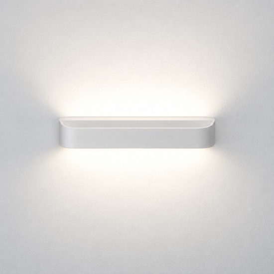 Applique da parete led 20w cct 3000k 4000k dimmerabile moderna bianca 32cm