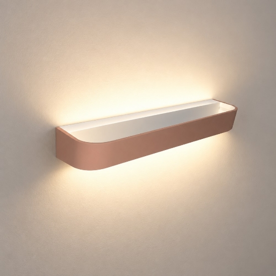 Applique da parete moderna pesca led 30w cct 3000k 4000k dimmerabile 42cm