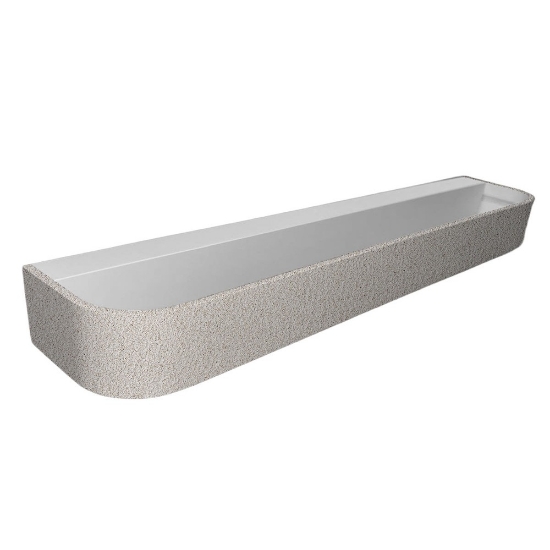 Applique da parete moderna led 38w cct 3000k 4000k 52cm effetto muro