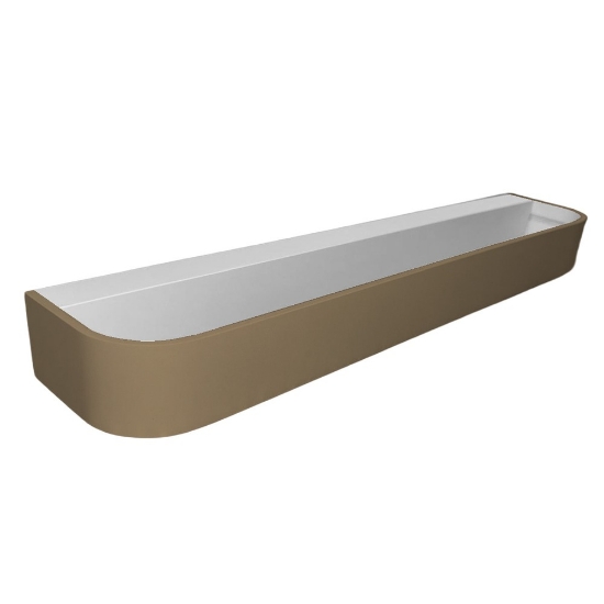 Applique moderna da parete sabbia bagnata led 38w cct 3000k 4000k