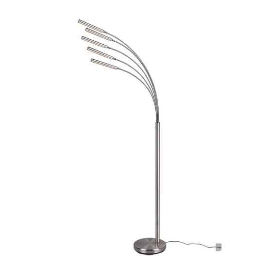 Lampada da terra design moderno led 3.5w 3000k ad arco dimmerabile
