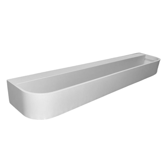 Applique da parete led 50w cct 3000k 4000k moderna bianca 52cm