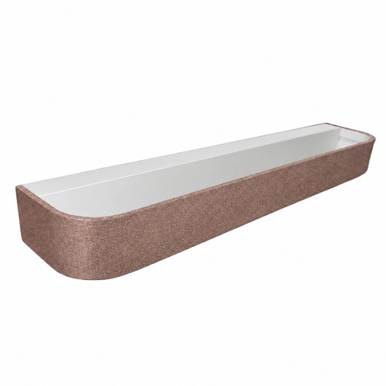 Applique led 38w cct 3000k 4000k moderna da parete oro rosato per salone