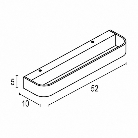 Applique moderna da parete oro opaco led 38w cct 3000k 4000k
