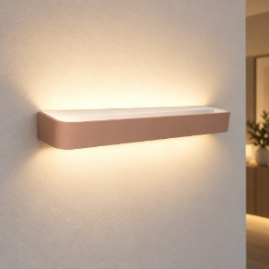 Applique da parete moderna pesca led 38w cct 3000k 4000k dimmerabile 52cm