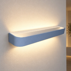 Applique led 38w cct 3000k 4000k dimmerabile da parete moderna carta da zucchero