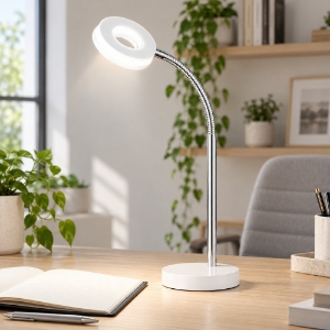 Lampada da scrivania moderna led 4w 3000k bianco per ufficio