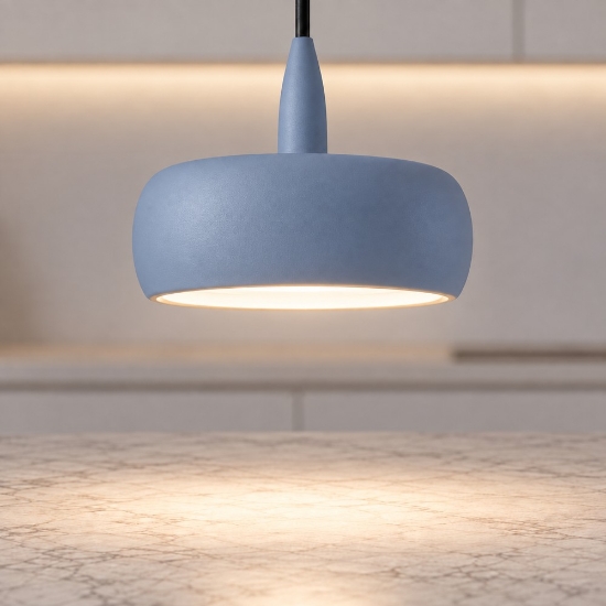 Lampada a sospensione moderna carta da zucchero led 10w 3000k