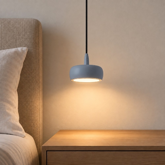 Lampada a sospensione moderna carta da zucchero led 10w 3000k
