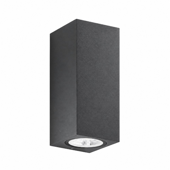 Applique da esterno parallelepipedo antracite perenz monolite ip65