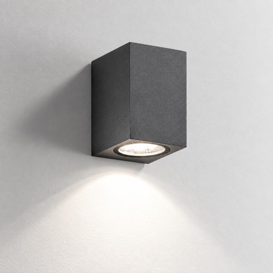 Perenz monolite applique da esterno parallelepipedo antracite ip65