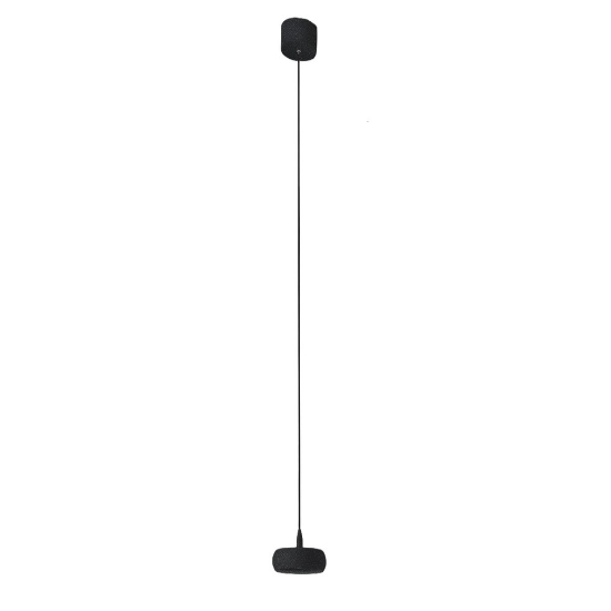 Lampada moderna antracite per sala da pranzo a sospensione led 10w 3000k