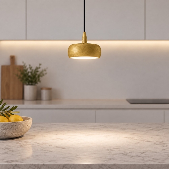 Lampada a sospensione led 10w 3000k moderna oro opaco per sala da pranzo