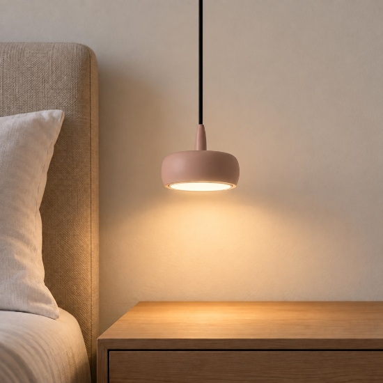 Lampada a sospensione moderna pesca led 10w 3000k per isola cucina