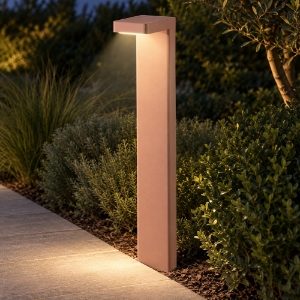 Lampione moderno da giardino pesca led 10,5w 3000k ip65 70cm