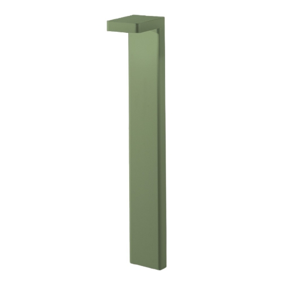 Lampioncino per giardino da esterno led 10,5w 3000k ip65  moderno verde salvia