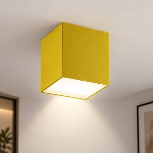 Faretto led 12w cct 3000k 4000k moderno da soffitto quadrato giallo girasole
