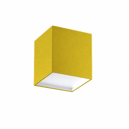 Faretto led 12w cct 3000k 4000k moderno da soffitto quadrato giallo girasole