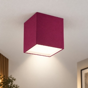 Faretto led 12w cct 3000k 4000k moderno da soffitto quadrato magenta