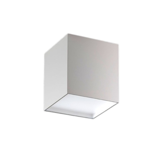 Faretto da soffitto led 12w cct 3000k 4000k moderno quadrato bianco