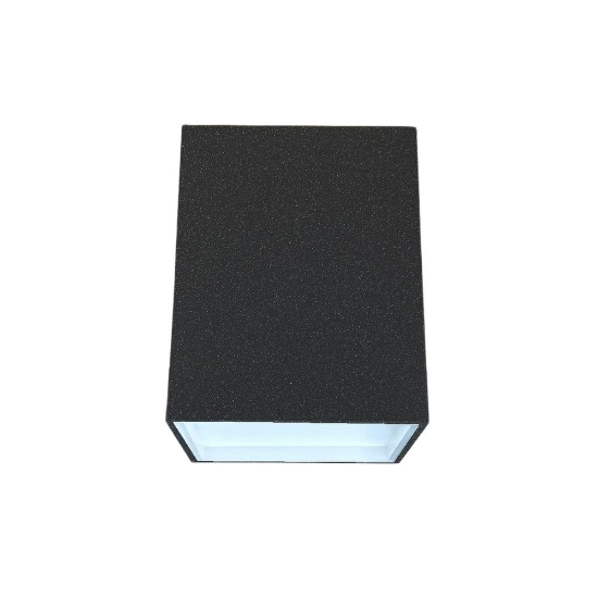 Faretto moderno quadrato antracite da soffitto led 20w cct 3000k 4000k