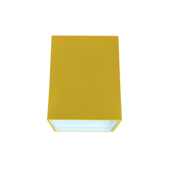 Faretto led 20w cct 3000k 4000k moderno da soffitto quadrato giallo girasole