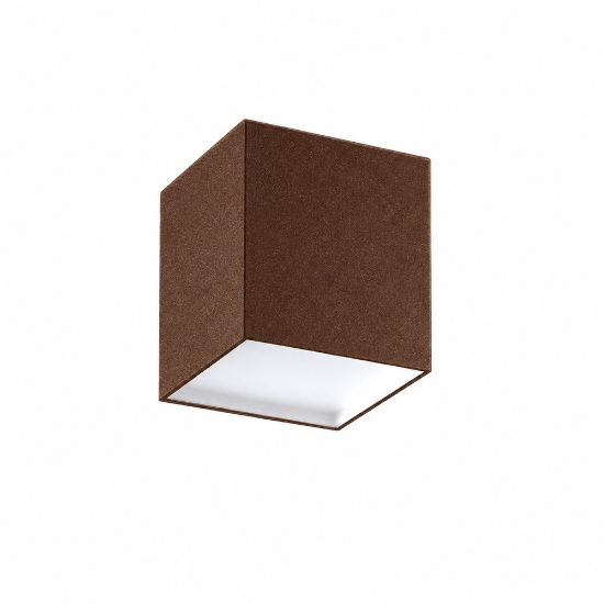 Faretto led 20w cct 3000k 4000k moderno da soffitto quadrato rame opaco