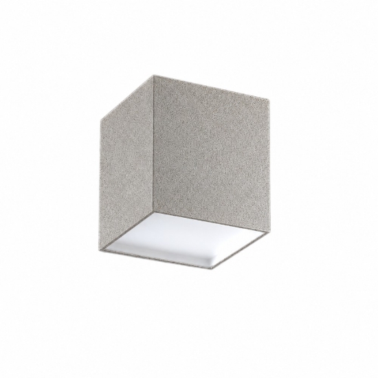 Faretto da soffitto led 20w cct 3000k 4000k quadrato moderno effetto muro