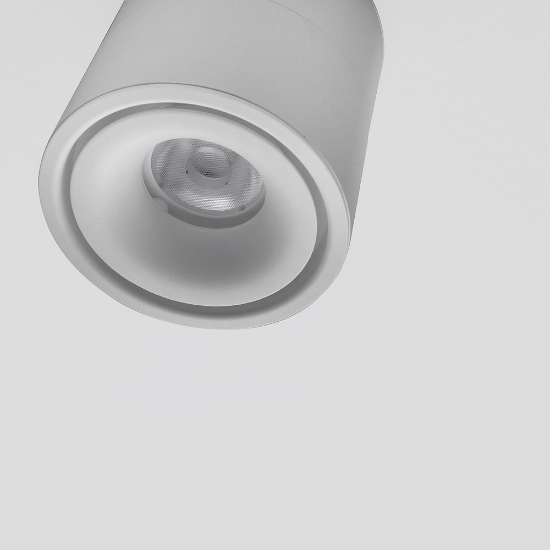 Faretto da soffitto led 11w cct 3000k 4000k orientabile rotondo bianco