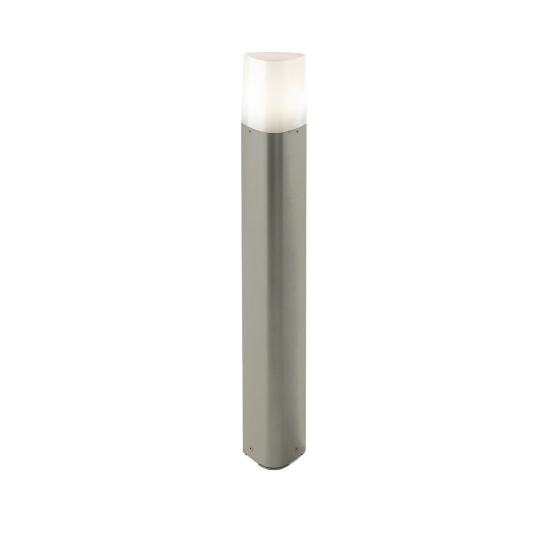 Lampioncino ip54 60cm moderno da esterno giardino plettro tortora