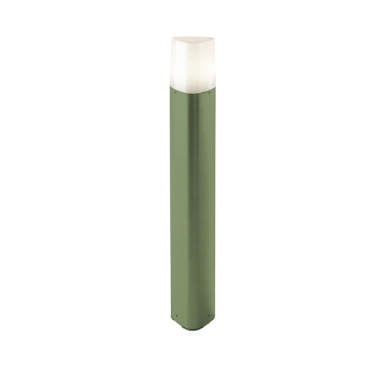 Lampione moderno da esterno giardino verde salvia ip54 60cm