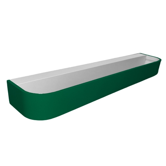 Applique da parete moderna verde bosco led 38w cct 3000k 4000k per interno