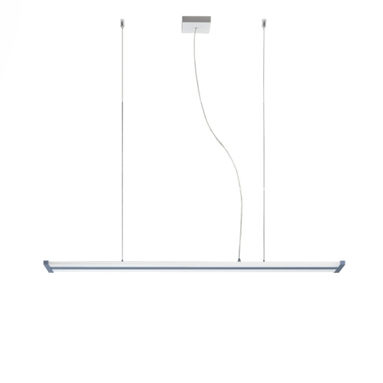Lampadario a sospensione per ufficio moderno carta da zucchero led 47w cct 2700 a 6000k con telecomando