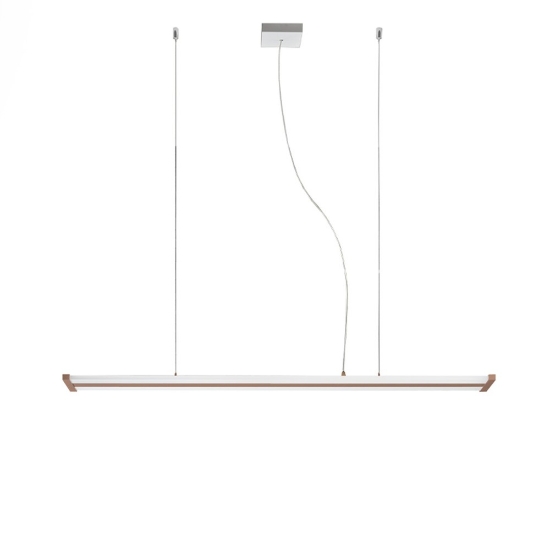 Lampadario moderno a sospensione per ufficio sabbia led 47w cct 2700k 6000k con telecomando