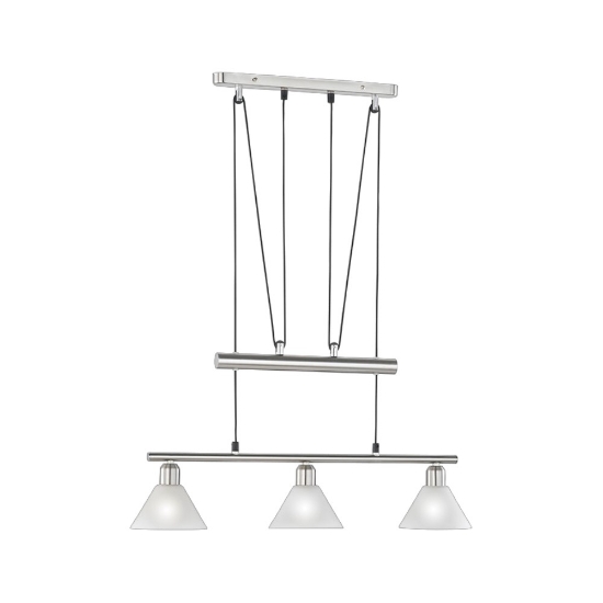 Lampadario a sospensione per tavolo da pranzo 3 luci