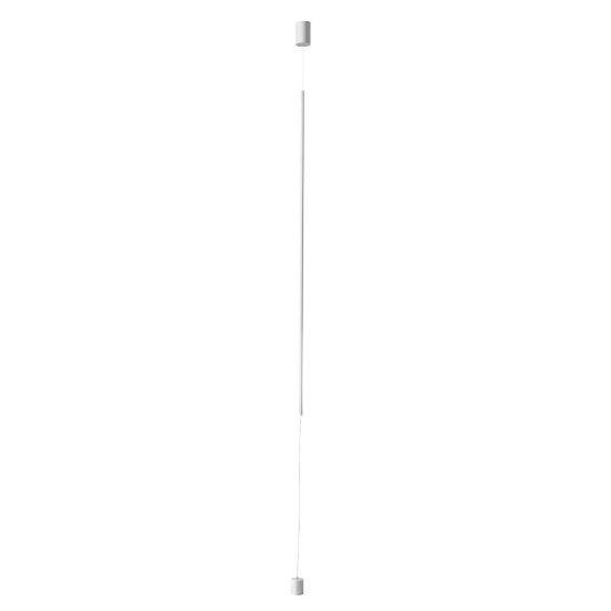 Piantana sospesa da pavimento a soffitto led 30w cct 3000k 6500k dimmerabile moderna bianca