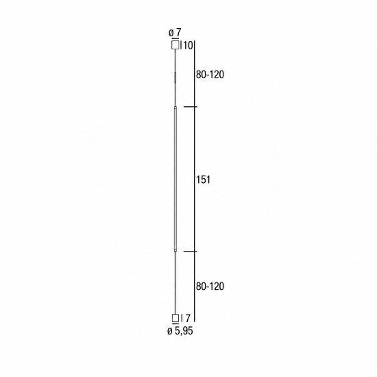 Piantana sospesa da pavimento a soffitto led 30w cct 3000k 6500k dimmerabile moderna bianca