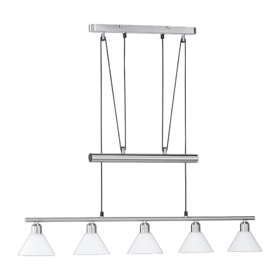 Lampadario per tavolo da pranzo 5 luci moderno