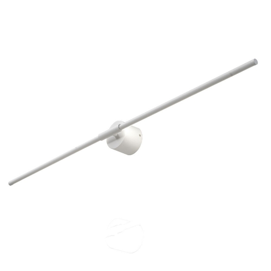 Applique da parete led 28w cct 3000k 6500k orientabile moderna bianca