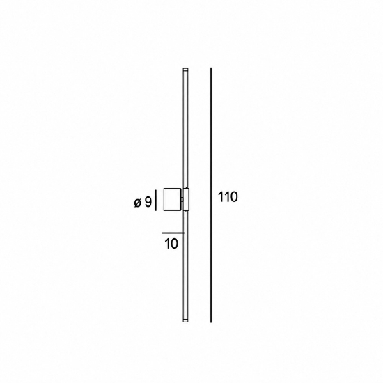 Applique da parete led 28w cct 3000k 6500k orientabile moderna bianca
