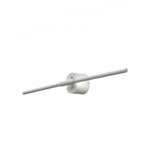 Applique da parete led 12w cct 3000k 6500k orientabile moderna bianca