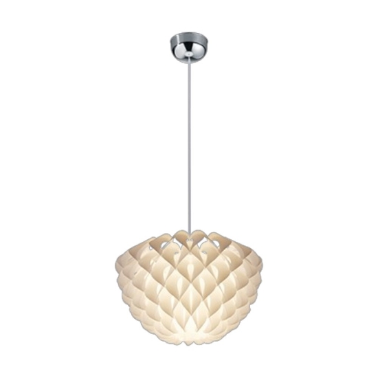 Lampada a sospensione bianca 60cm