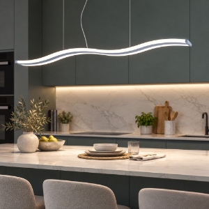 Lampadario led 47w cct 3000k 6000k dimmerabile con telecomando carta da zucchero
