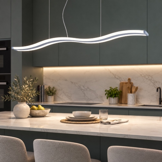 Lampadario led 47w cct 3000k 6000k dimmerabile con telecomando carta da zucchero