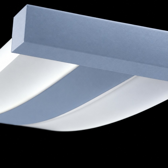 Lampadario led 47w cct 3000k 6000k dimmerabile con telecomando carta da zucchero