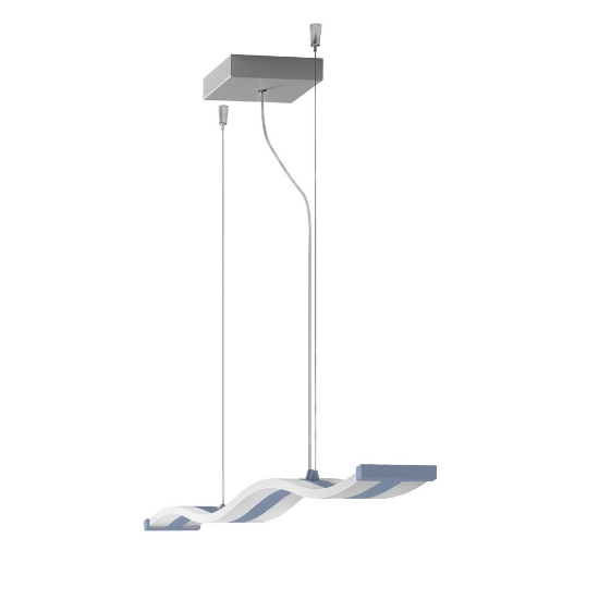 Lampadario led 47w cct 3000k 6000k dimmerabile con telecomando carta da zucchero