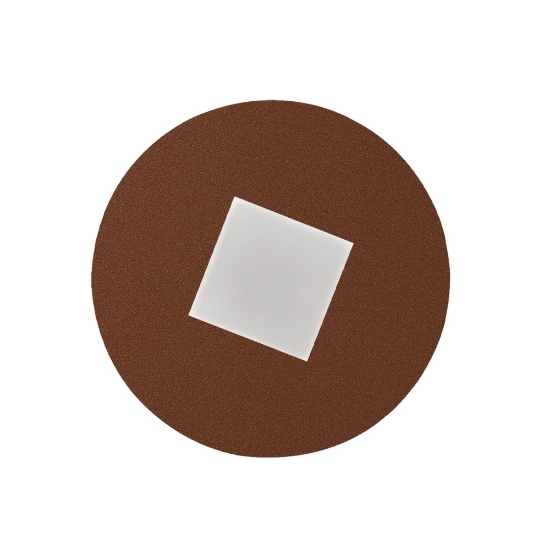 Plafoniera led 16w cct 3000k 4000k moderna tonda rame opaco per ingresso