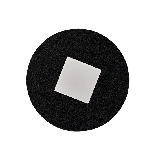 Plafoniera moderna per ingresso tonda nera led 16w cct 3000k 4000k 28cm