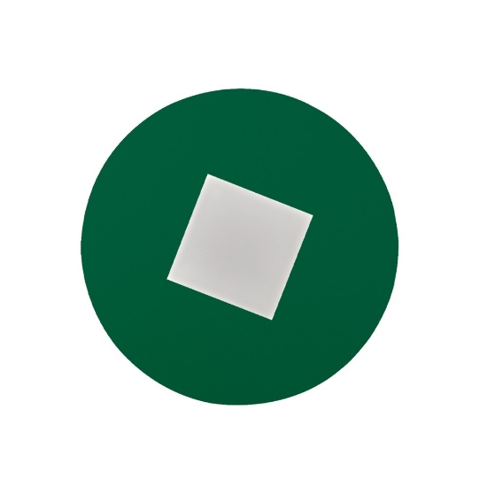 Plafoniera moderna tonda verde bosco led 16w cct 3000k 4000k 28cm